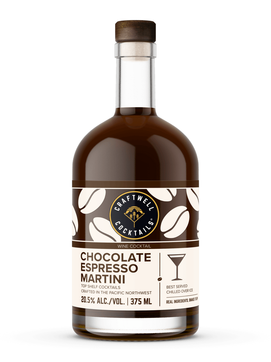375ml Bottle - Craftwell Top Shelf - Chocolate Espresso Martini