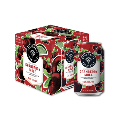 Can 4-Pack - Craftwell - Cranberry Mule
