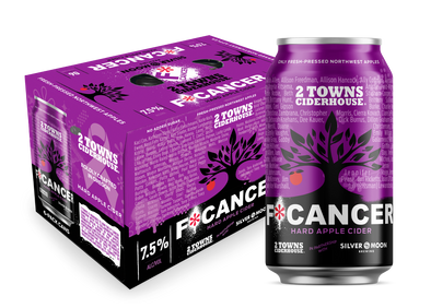 Can 6-Pack - F*Cancer