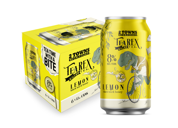 Can 6-Pack - TeaREX - Lemon Tea