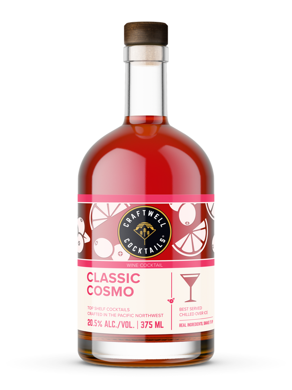 375ml Bottle - Craftwell Top Shelf - Classic Cosmo