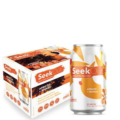 Can 6-Pack - SeekOut - Apricot + Mango