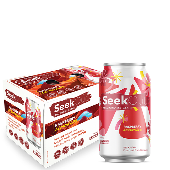 Can 6-Pack - SeekOut - Raspberry Lemonade