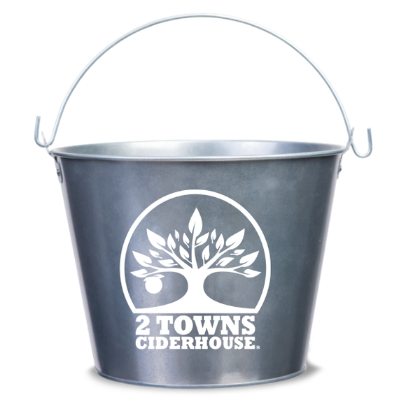 WS - Galvanized Ice Bucket