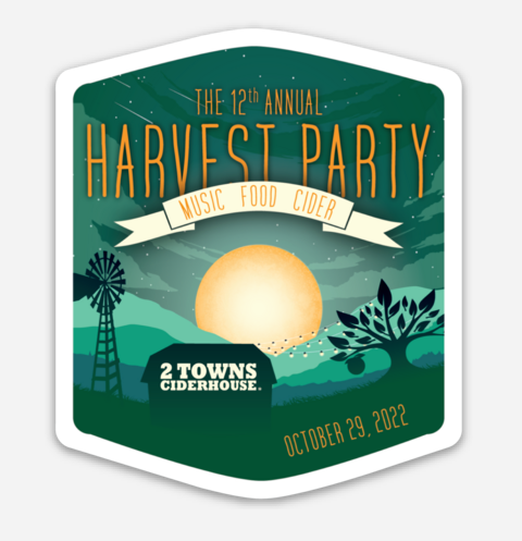 WS - Sticker - Harvest Party