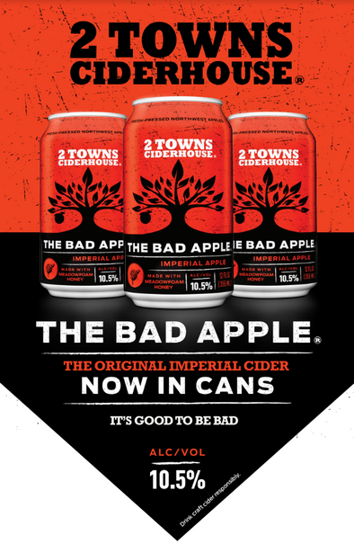 WS - Bad Apple Vinyl Banner Pennant