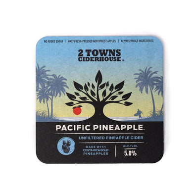 WS - Coasters - Pacific Pineapple